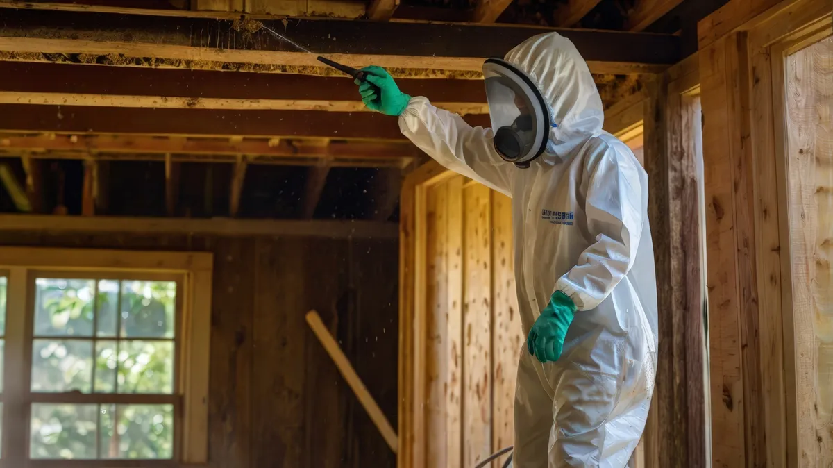Professional termite treatment
